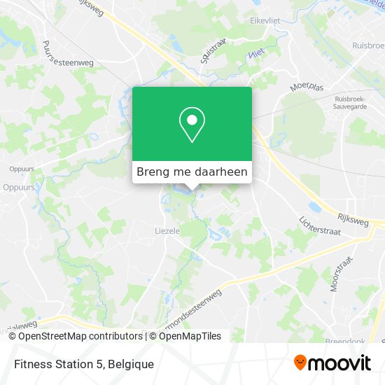 Fitness Station 5 kaart