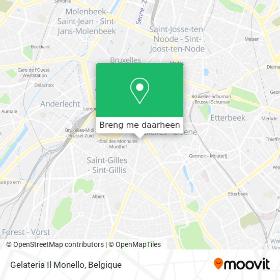 Gelateria Il Monello kaart