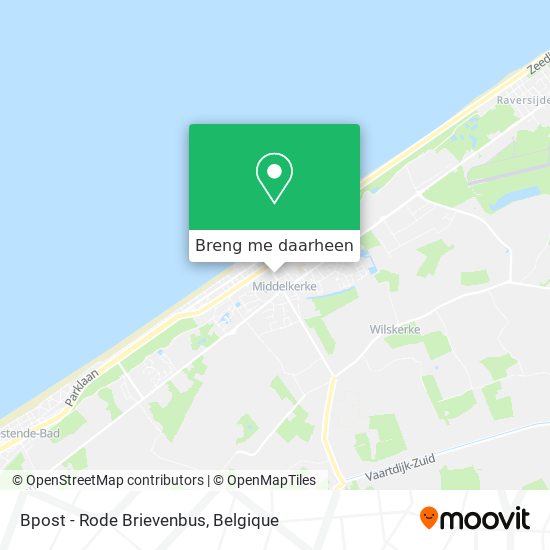 Bpost - Rode Brievenbus kaart