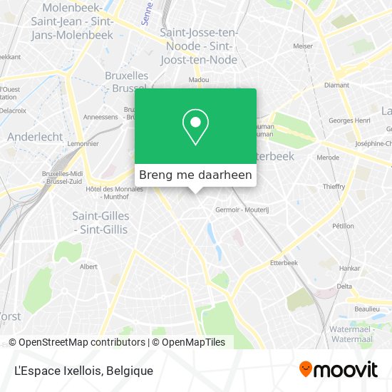 L'Espace Ixellois kaart
