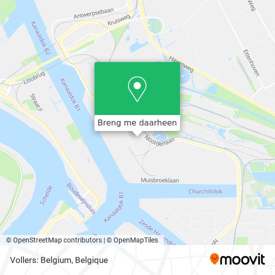 Vollers: Belgium kaart