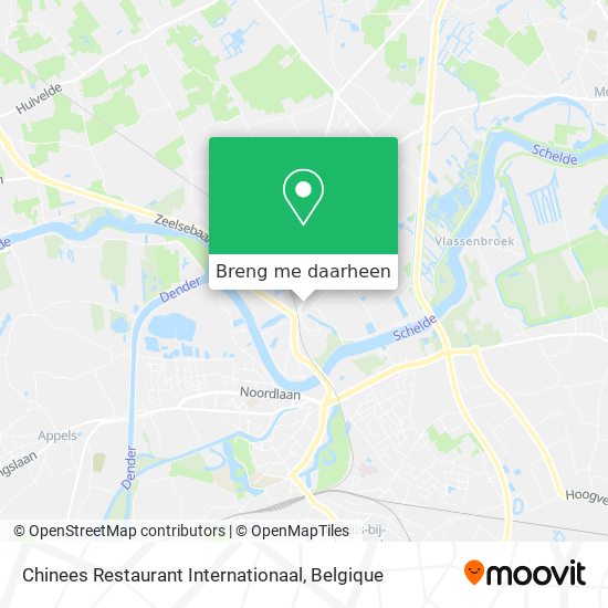 Chinees Restaurant Internationaal kaart