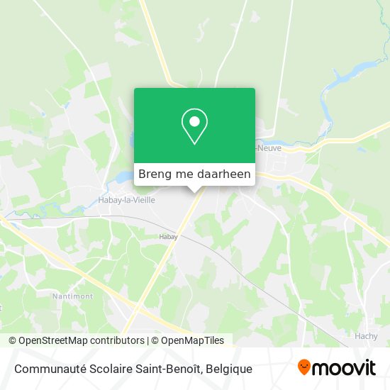 Communauté Scolaire Saint-Benoît kaart