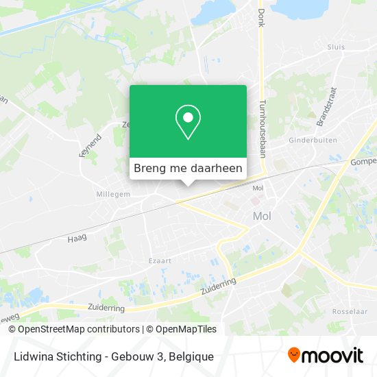 Lidwina Stichting - Gebouw 3 kaart