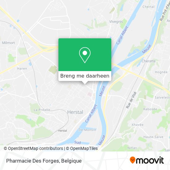 Pharmacie Des Forges kaart