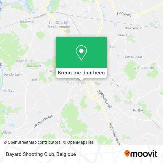 Bayard Shooting Club kaart