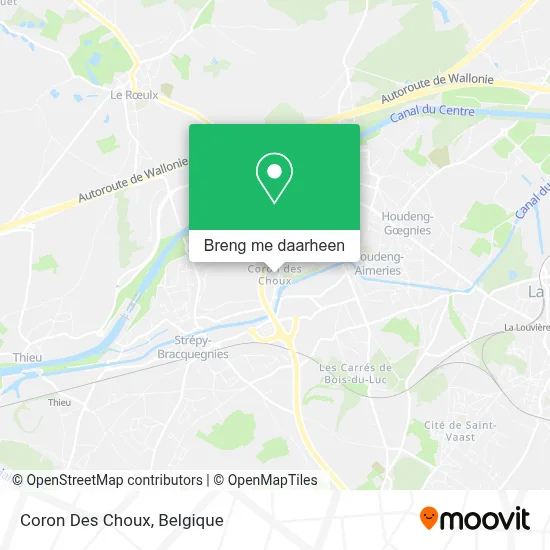 Coron Des Choux kaart