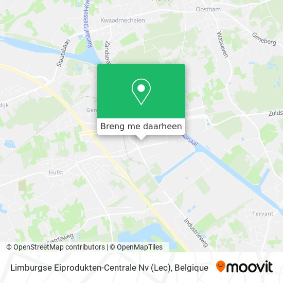 Limburgse Eiprodukten-Centrale Nv (Lec) kaart