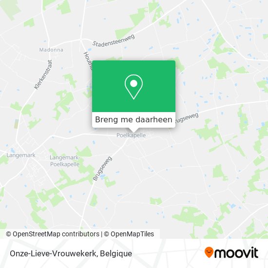 Onze-Lieve-Vrouwekerk kaart