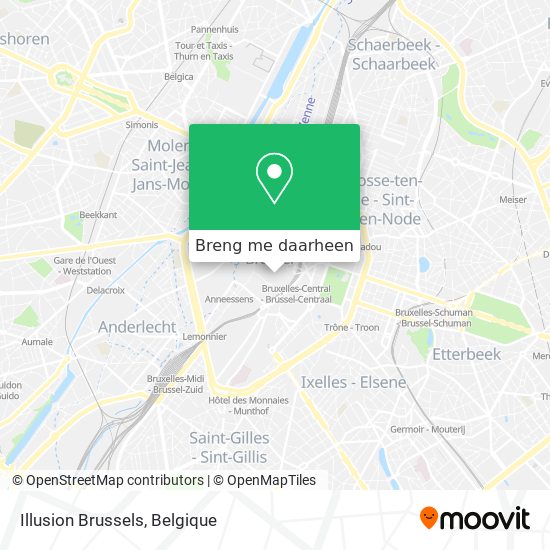 Illusion Brussels kaart