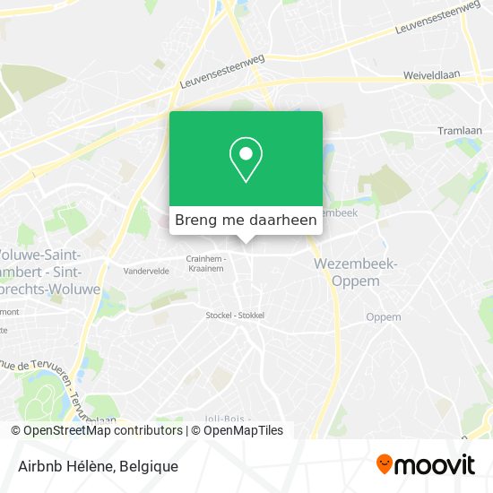 Airbnb Hélène kaart