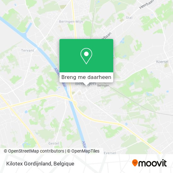 Kilotex Gordijnland kaart