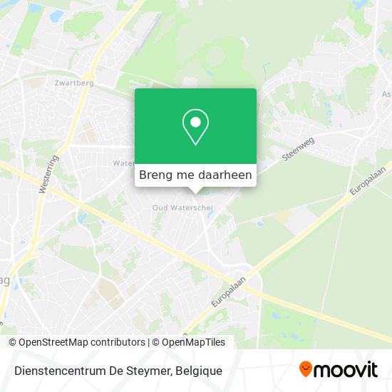 Dienstencentrum De Steymer kaart