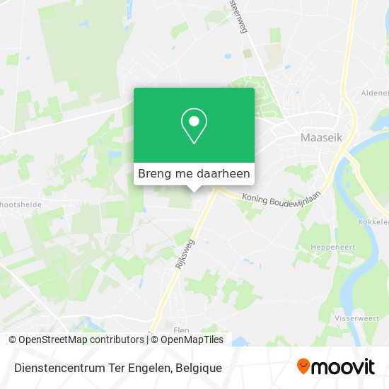 Dienstencentrum Ter Engelen kaart