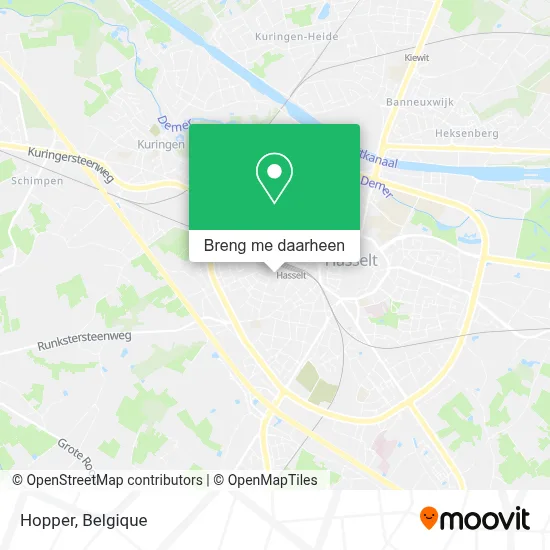 Hopper kaart