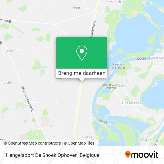 Hengelsport De Snoek Ophoven kaart