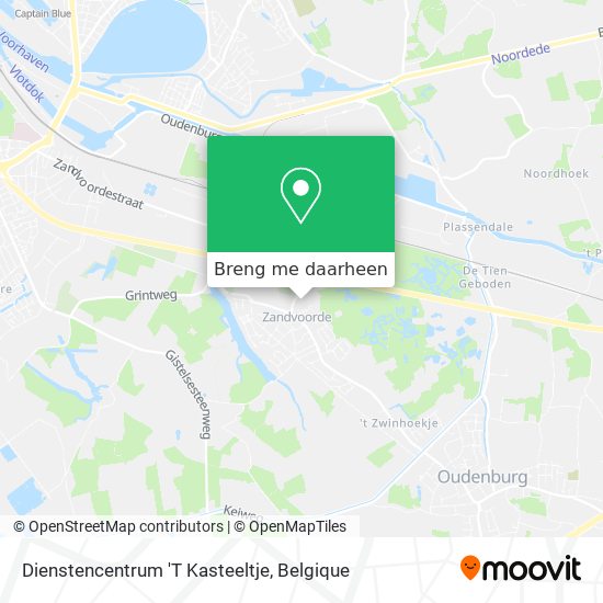 Dienstencentrum 'T Kasteeltje kaart