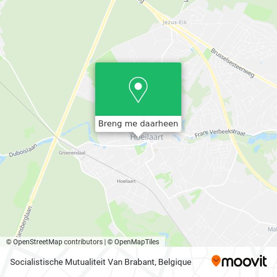 Socialistische Mutualiteit Van Brabant kaart
