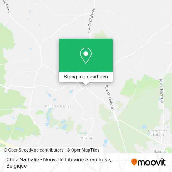 Chez Nathalie - Nouvelle Librairie Siraultoise kaart