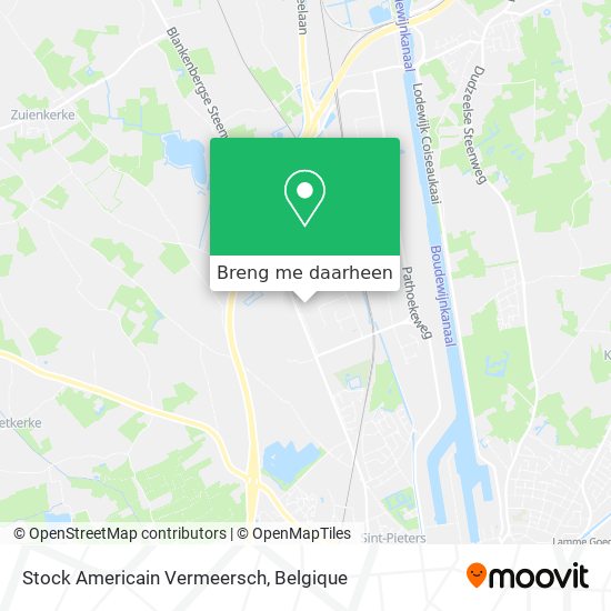 Stock Americain Vermeersch kaart