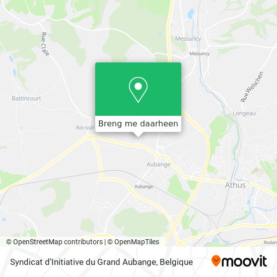 Syndicat d'Initiative du Grand Aubange kaart