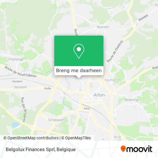 Belgolux Finances Sprl kaart