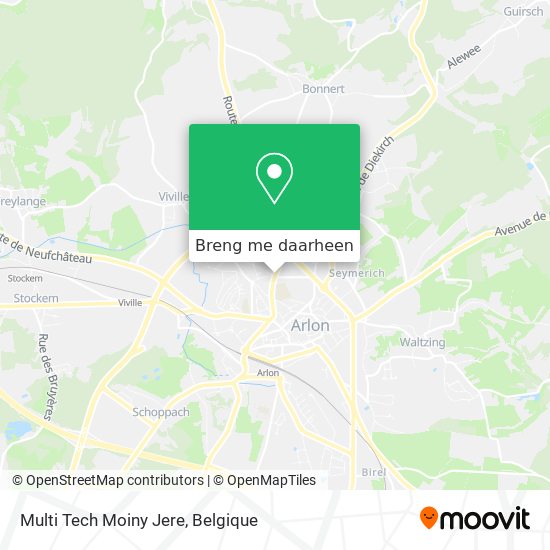 Multi Tech Moiny Jere kaart