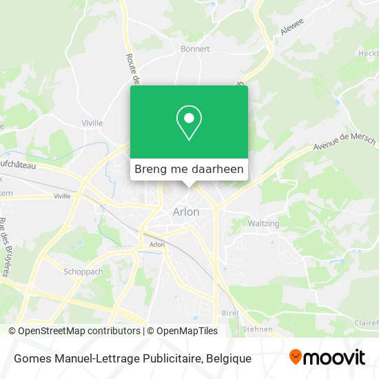 Gomes Manuel-Lettrage Publicitaire kaart