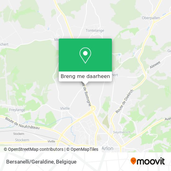 Bersanelli/Geraldine kaart