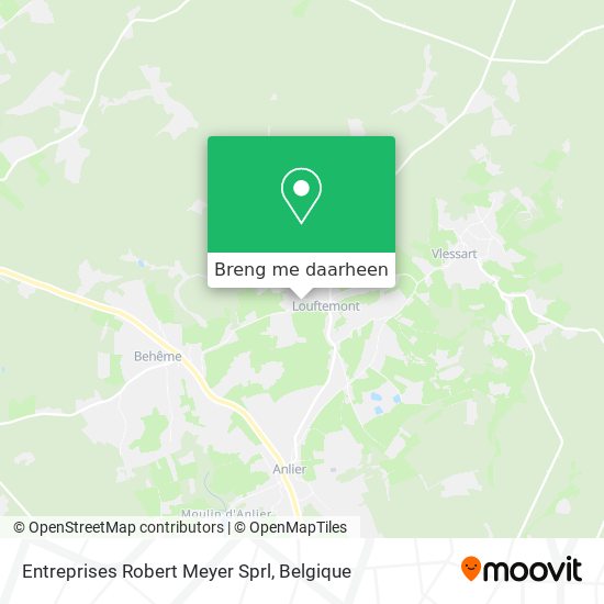 Entreprises Robert Meyer Sprl kaart
