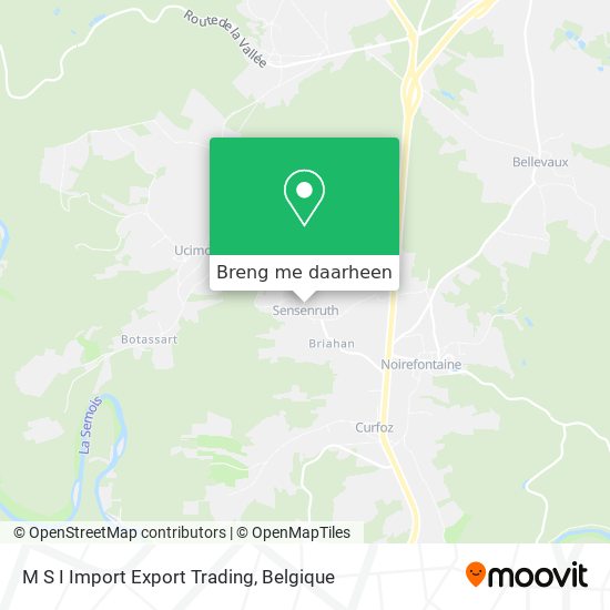 M S I Import Export Trading kaart