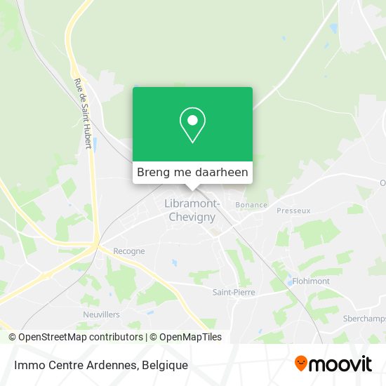 Immo Centre Ardennes kaart