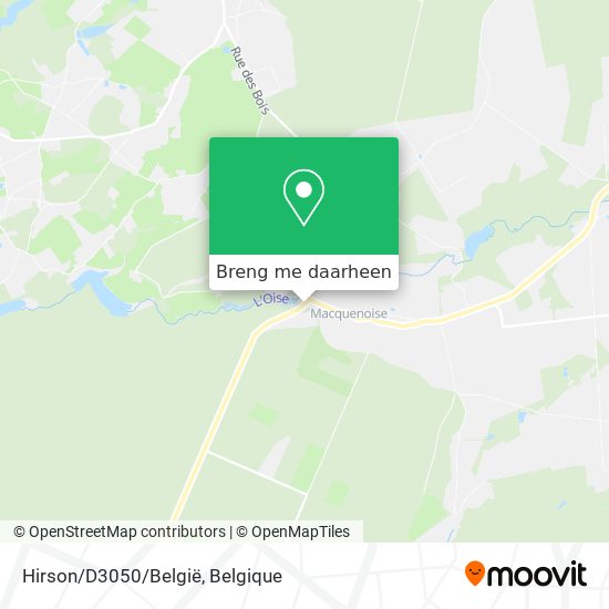 Hirson/D3050/België kaart