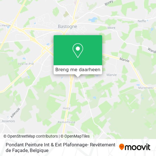 Pondant Peinture Int & Ext Plafonnage- Revêtement de Façade kaart