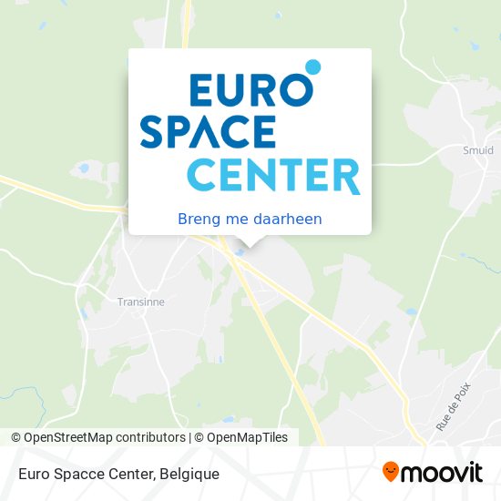 Euro Spacce Center kaart