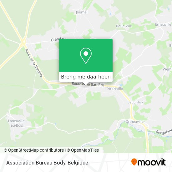 Association Bureau Body kaart
