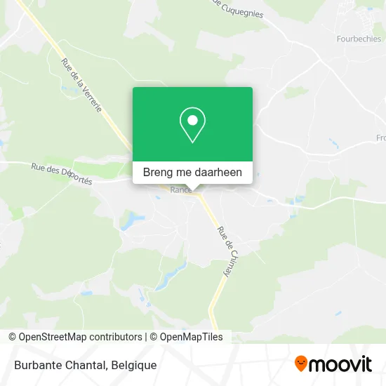 Burbante Chantal kaart