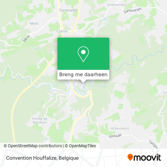 Convention Houffalize kaart