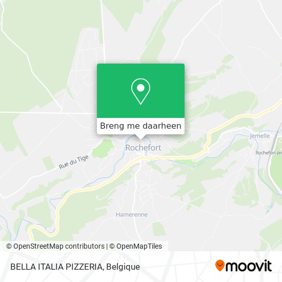 BELLA ITALIA PIZZERIA kaart