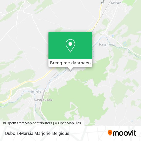 Dubois-Marsia Marjorie kaart