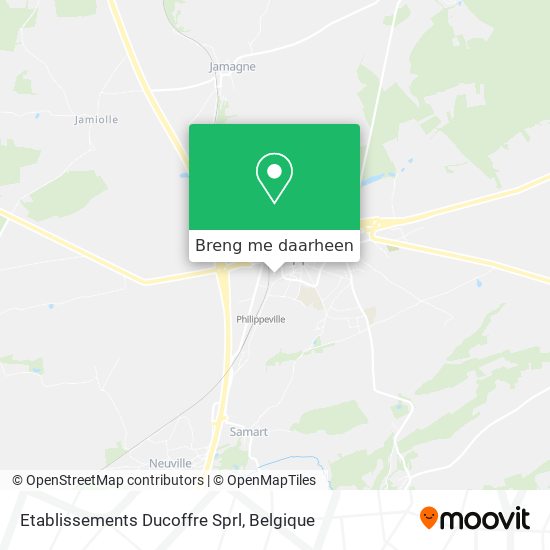 Etablissements Ducoffre Sprl kaart
