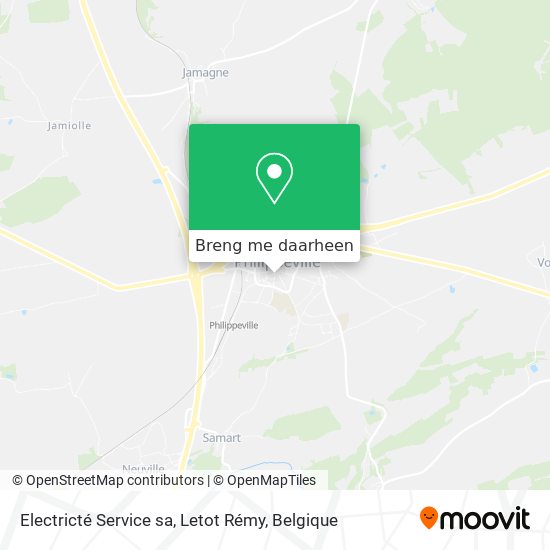 Electricté Service sa, Letot Rémy kaart