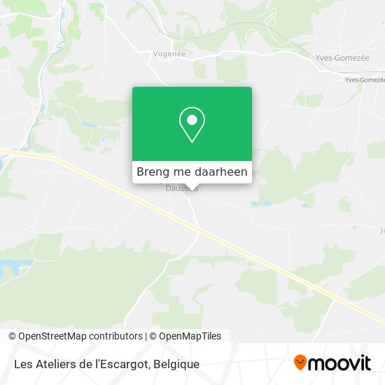 Les Ateliers de l'Escargot kaart