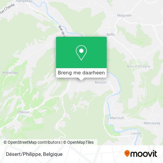Désert/Philippe kaart