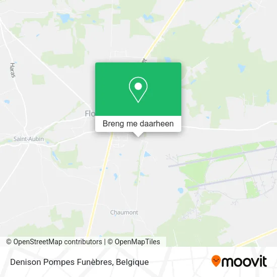 Denison Pompes Funèbres kaart