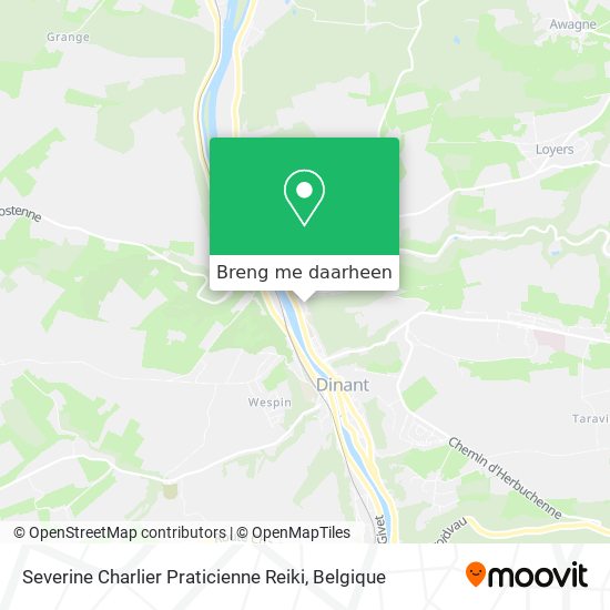 Severine Charlier Praticienne Reiki kaart