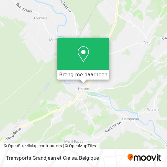 Transports Grandjean et Cie sa kaart