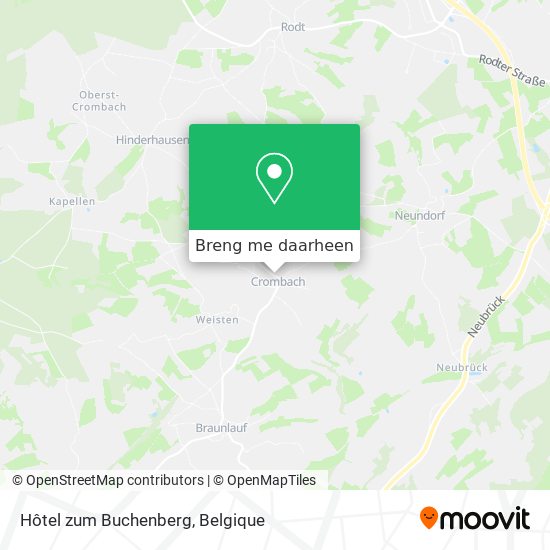 Hôtel zum Buchenberg kaart