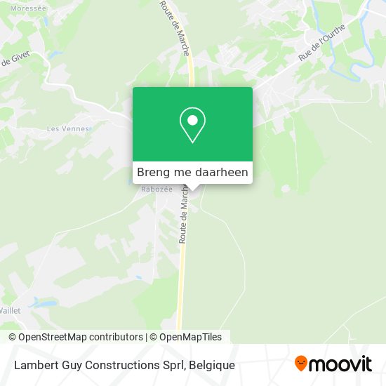 Lambert Guy Constructions Sprl kaart