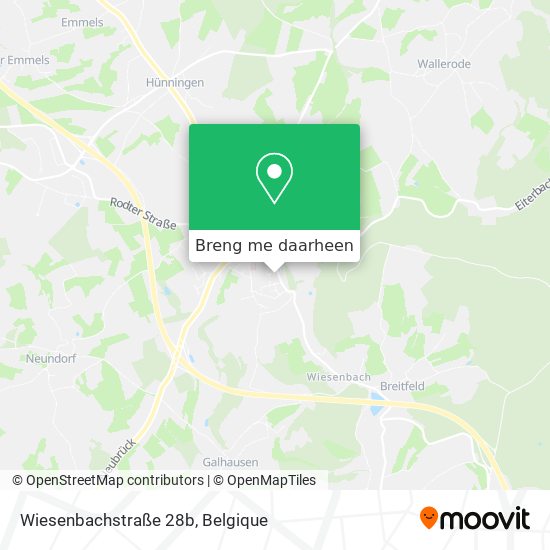 Wiesenbachstraße 28b kaart